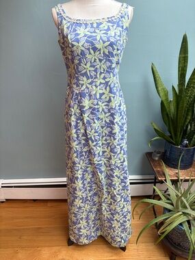 Vintage Lilly Pulitzer Maxi Dress. Size 8